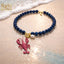 NECKLACE SCORPION PURPLE 00863