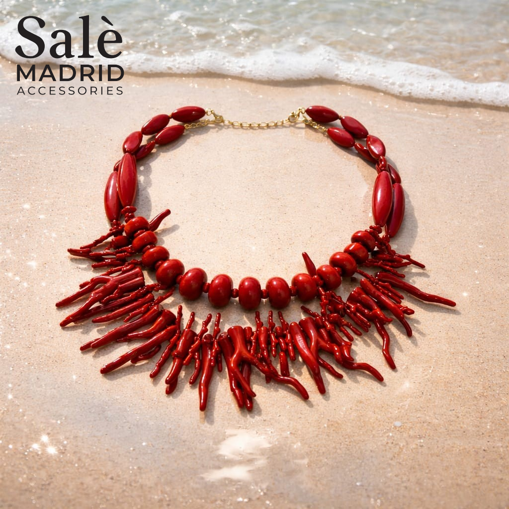 necklace red 00721 Main image