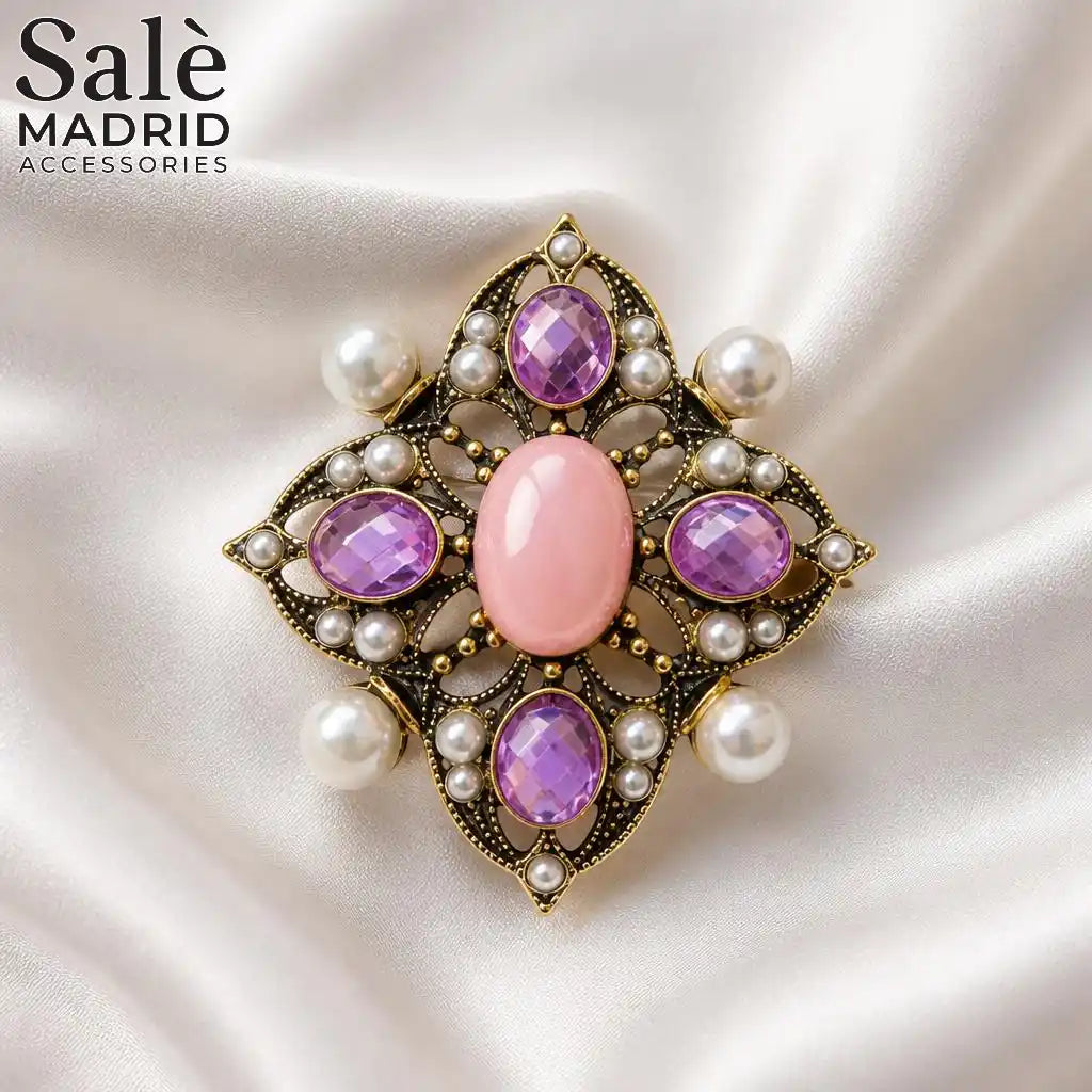 BROOCH VINTAGE FLOWER