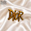 BROOCH DIOR LOGO BUBBLE GOLD