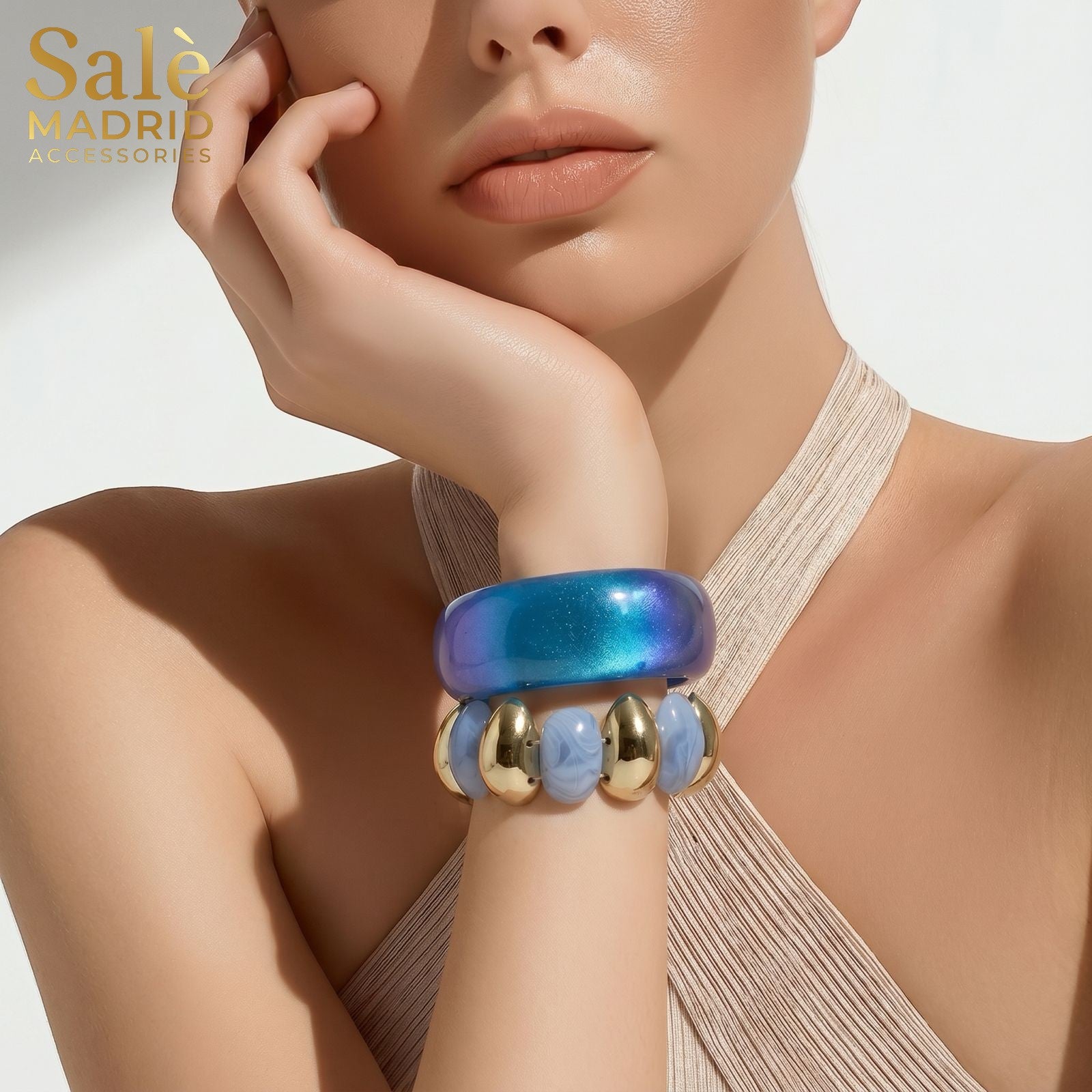 Bracelet set blue762 Secondary image