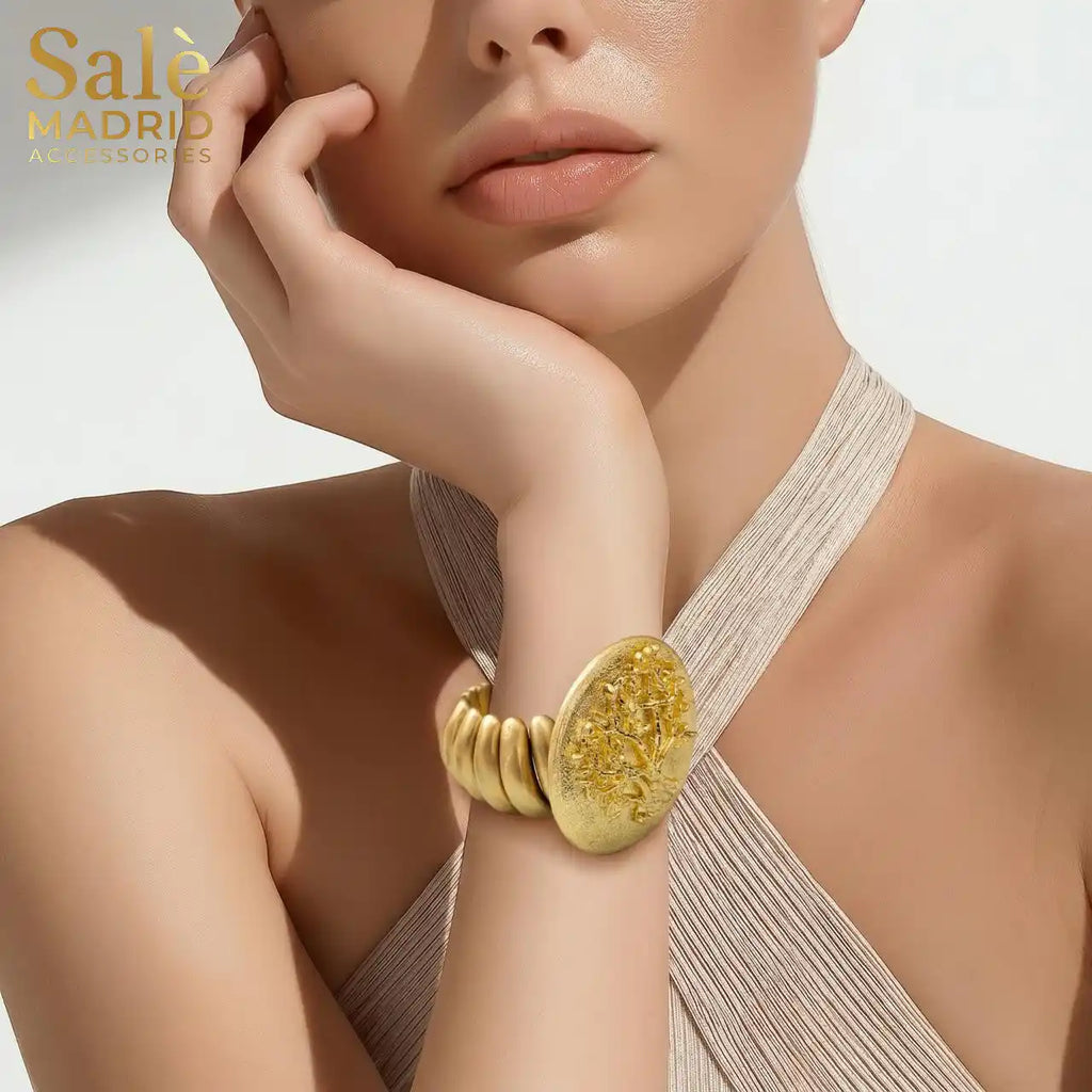 Bracelet Sand Gold Elastic Line 00119