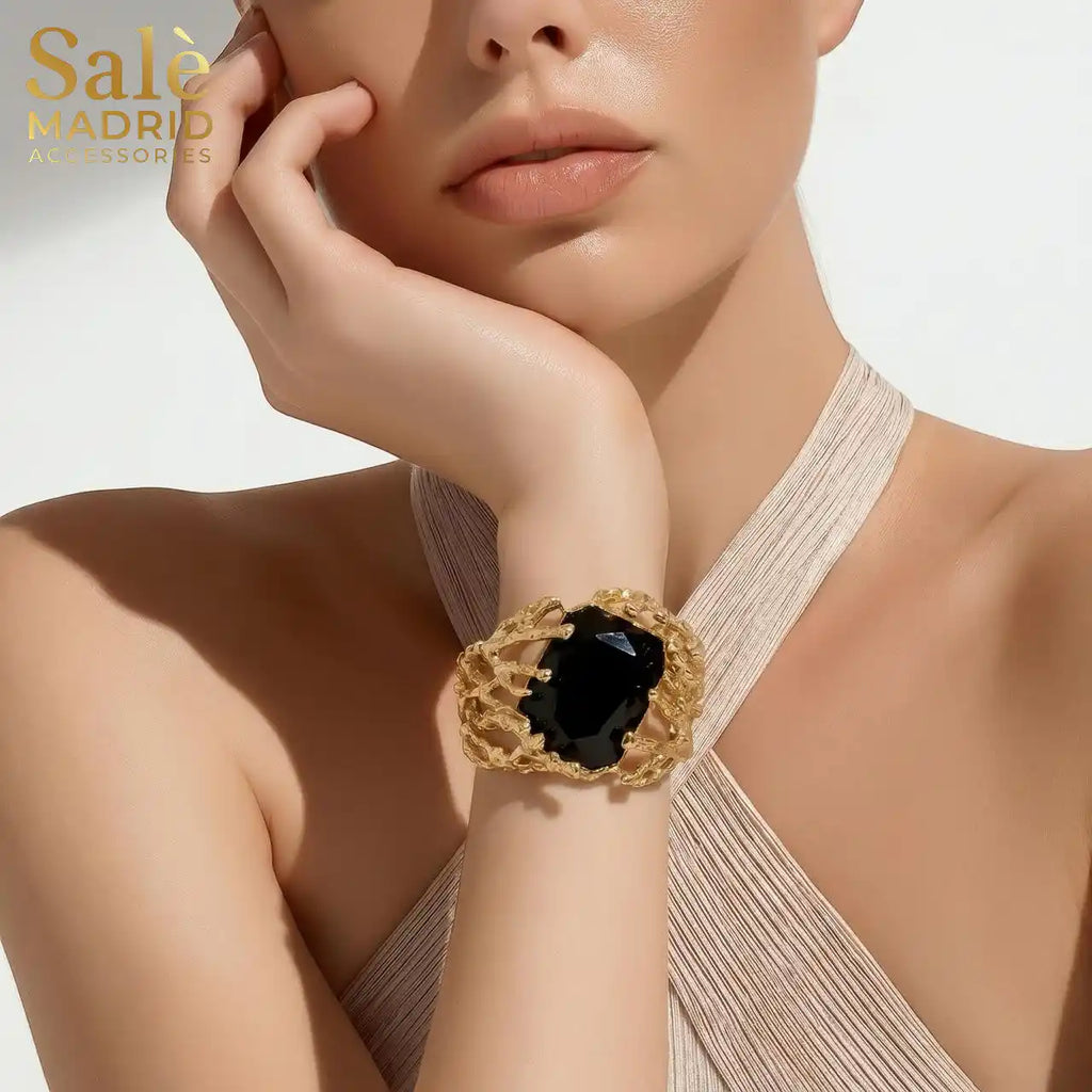 Bracelet Medium Elastic Line  KC Gold