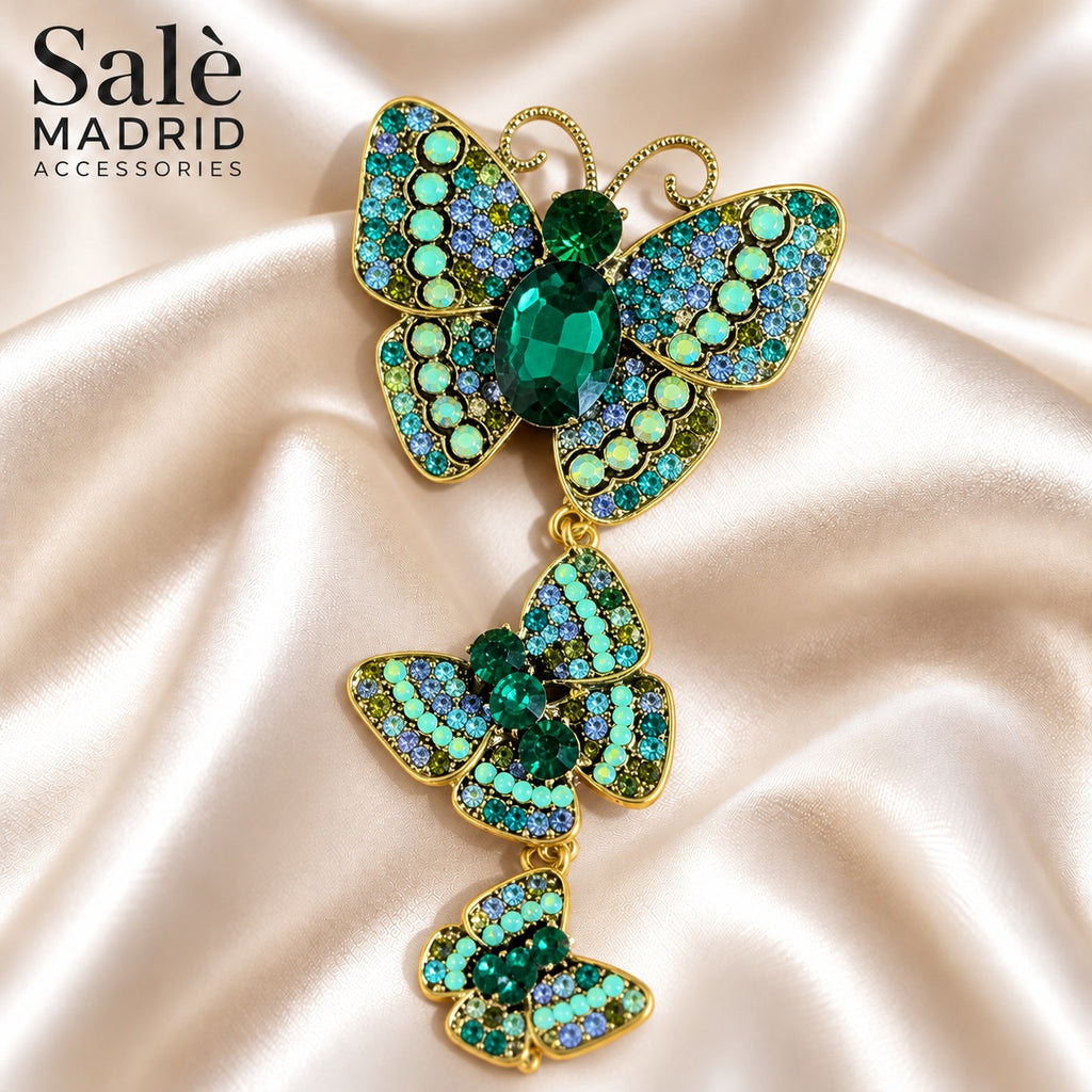 SET 3 BROOCH BUTTERFLY