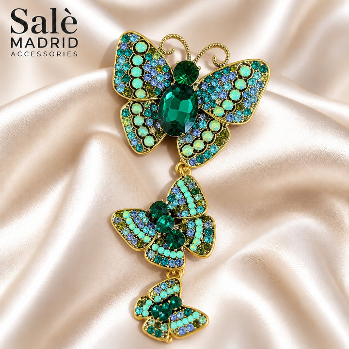 SET 3 BROOCH BUTTERFLY