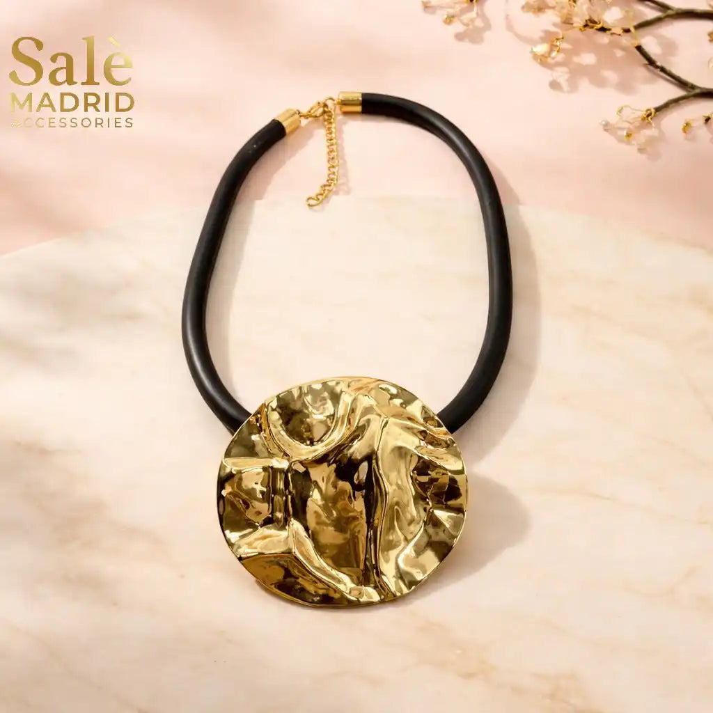 قلادة ذهبية دائرية 00908 الصورة الرئيسية